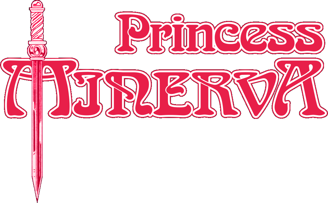 Princess Minerva logo for Super Famicom